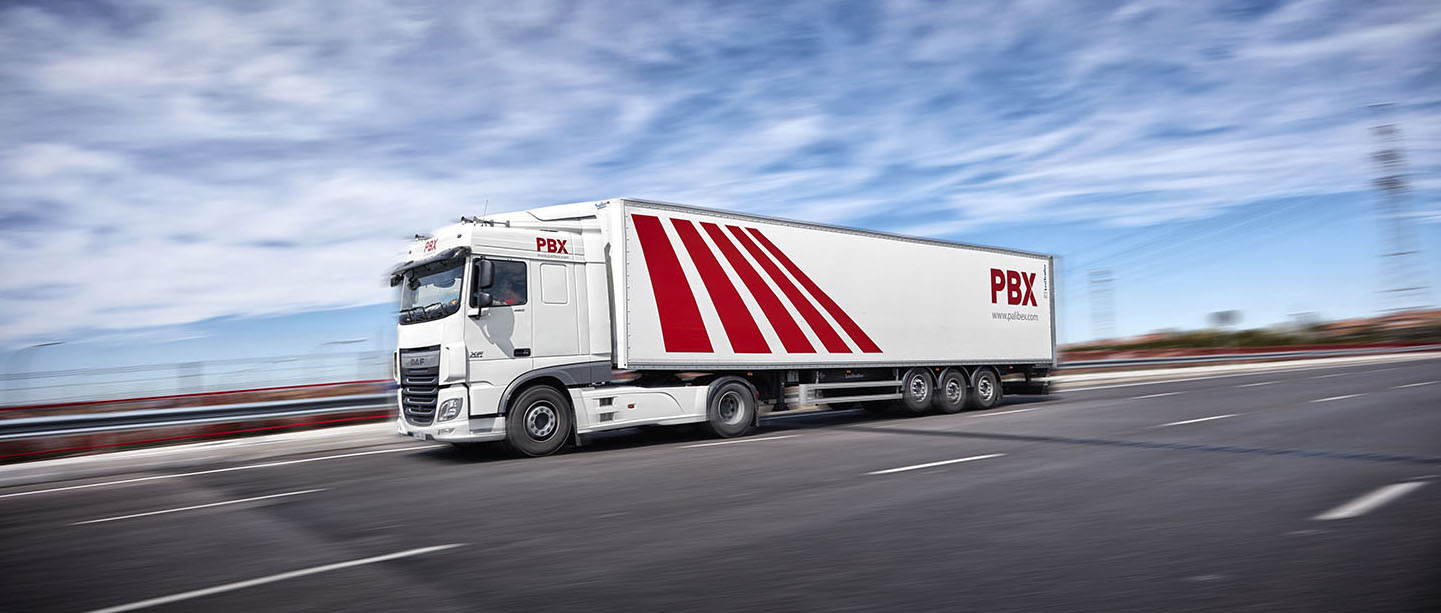 Transporte urgente mercancia paletizada Palibex PBX