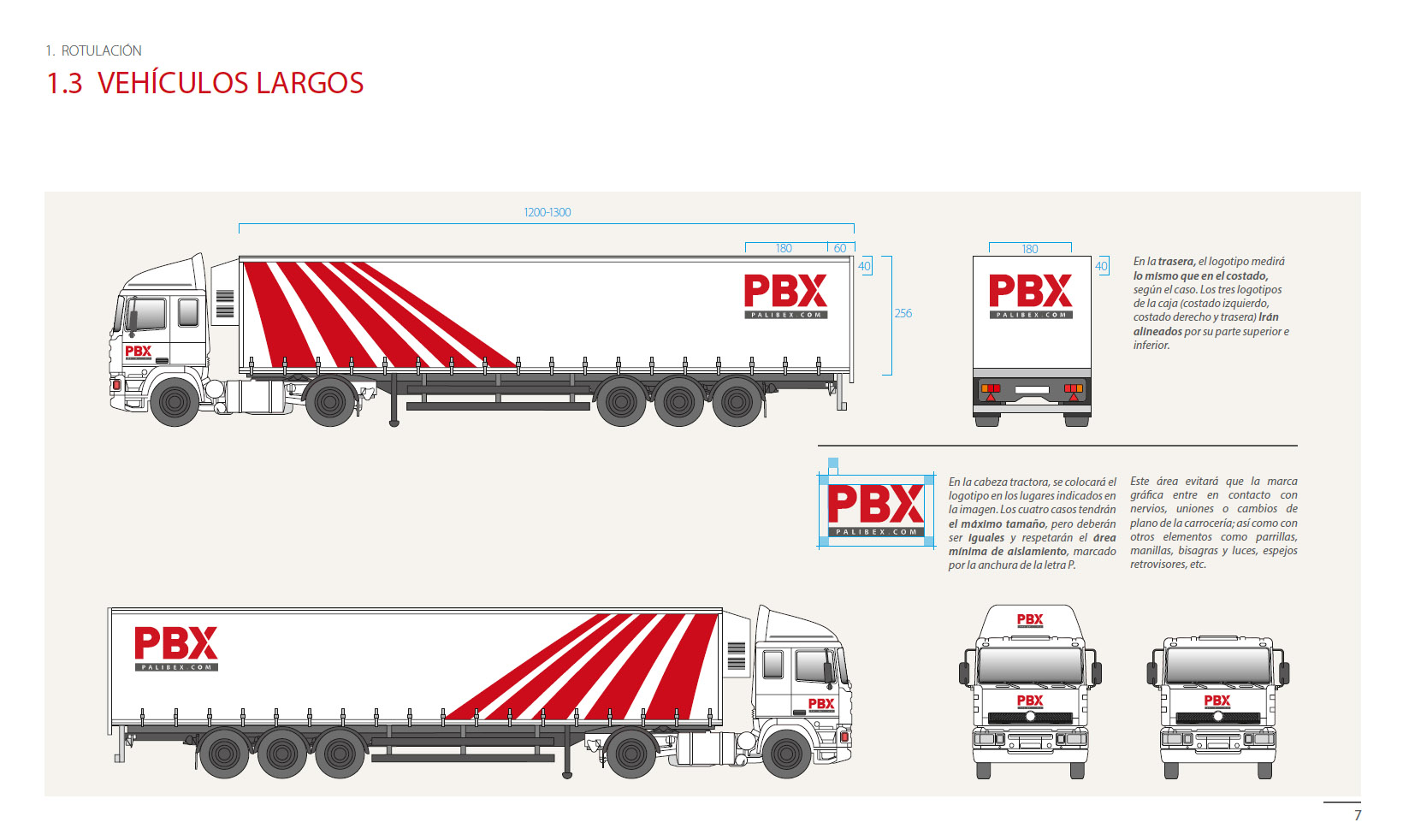 Palibex -PBX -Transporte urgente mercancia paletizada - Beusual