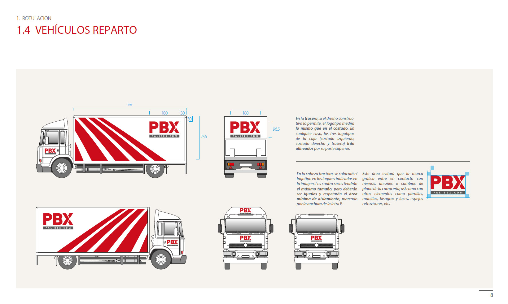 Palibex -PBX -Transporte urgente mercancia paletizada - Beusual