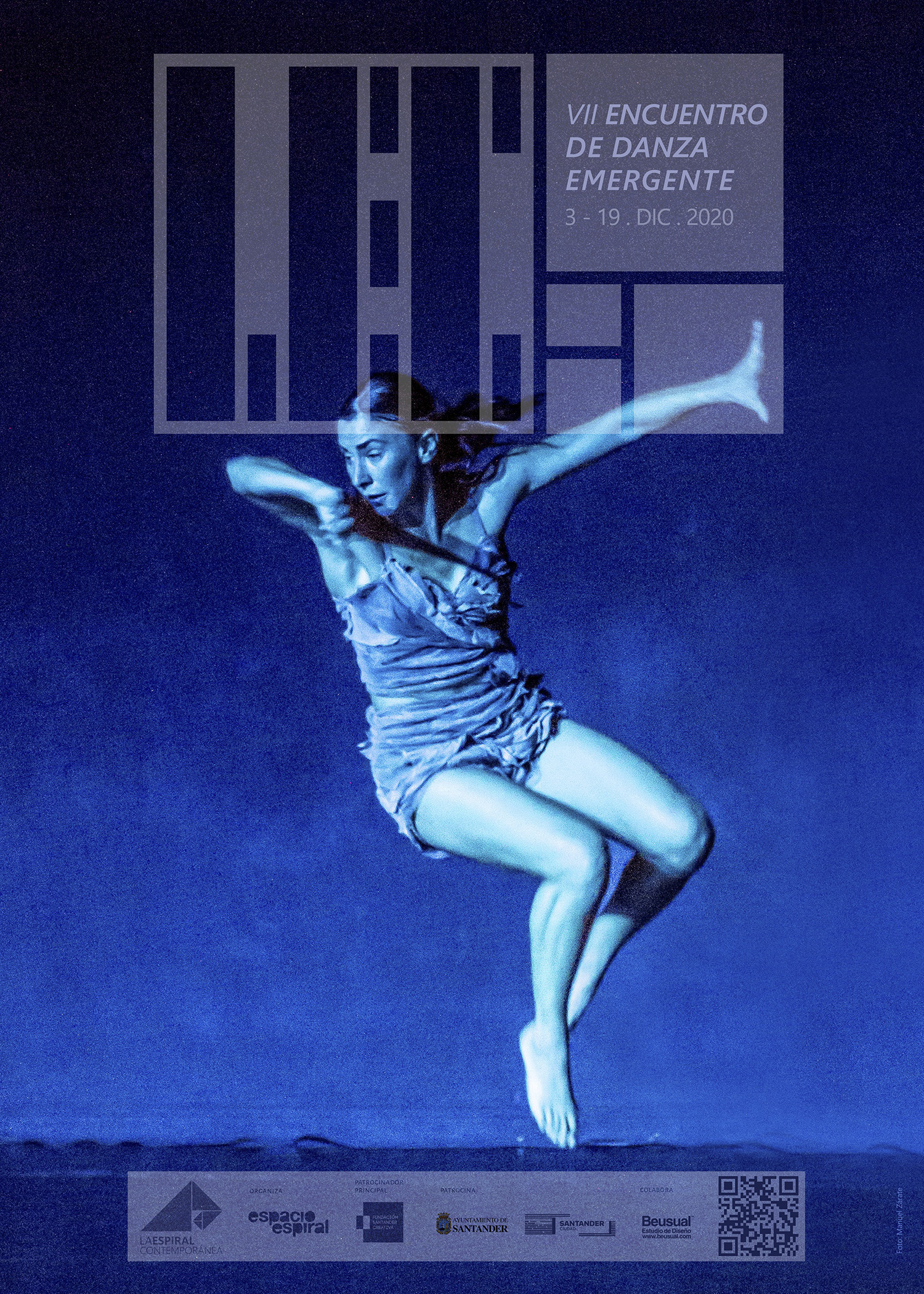 branding for festival - LEC 2020 - la espiral contemporanea - danza santander - Beusual