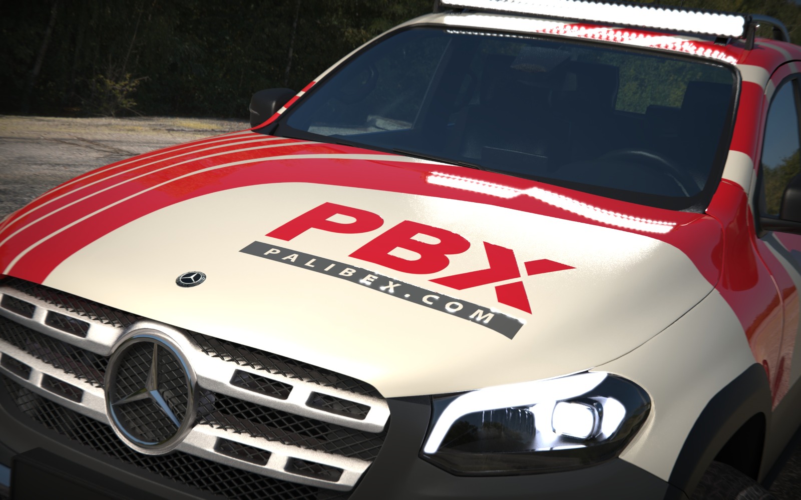 Mercedes X350d 4Matic Power - PBX DAKAR - BEUSUAL -pick up Palibex