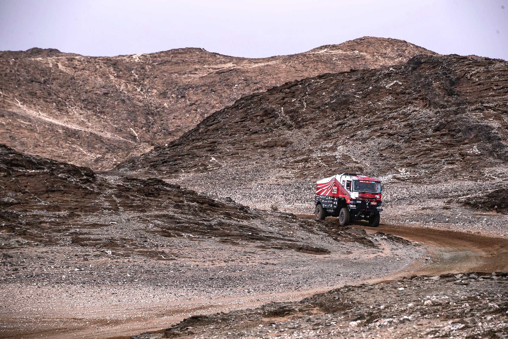 medalla brandor - PBX Dakar Team- BEUSUAL - camion dakar